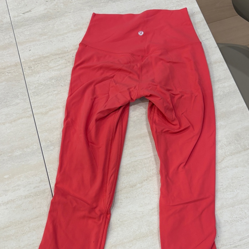 lululemon athletica Red Leggings